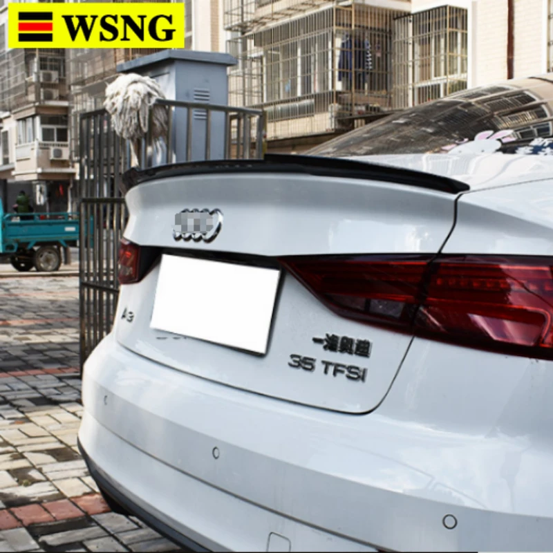 Для Audi A3 S3 8V спойлер 2014 2015 2016 2017 2018 новый дизайн задний багажник на крыше кабины