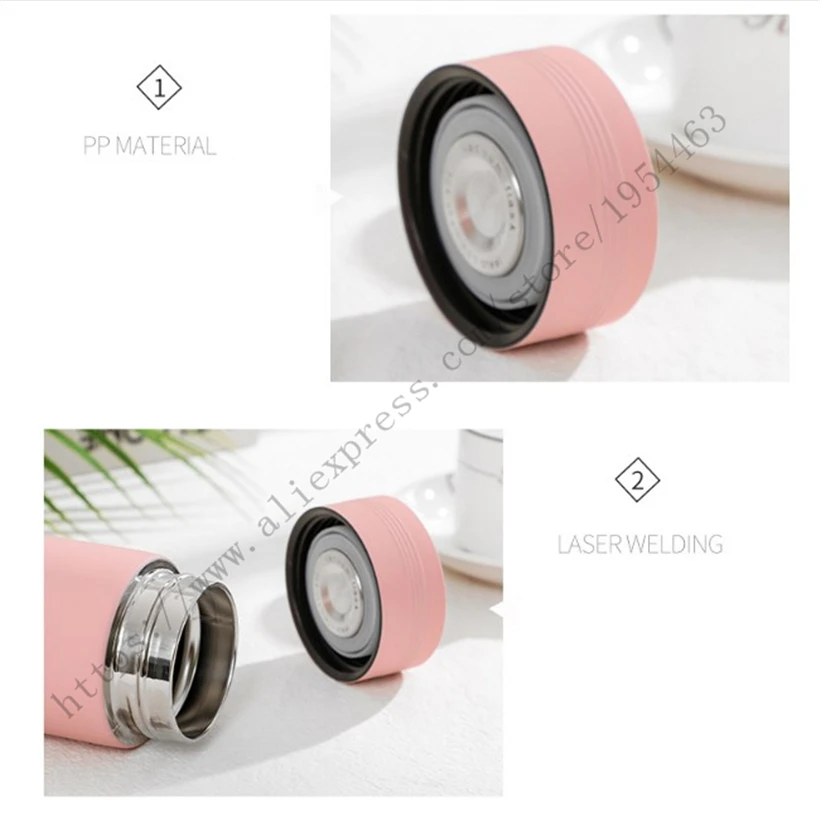 500 мл Термос из нержавеющей стали для путешествий Вакуумная чашка Изолированная