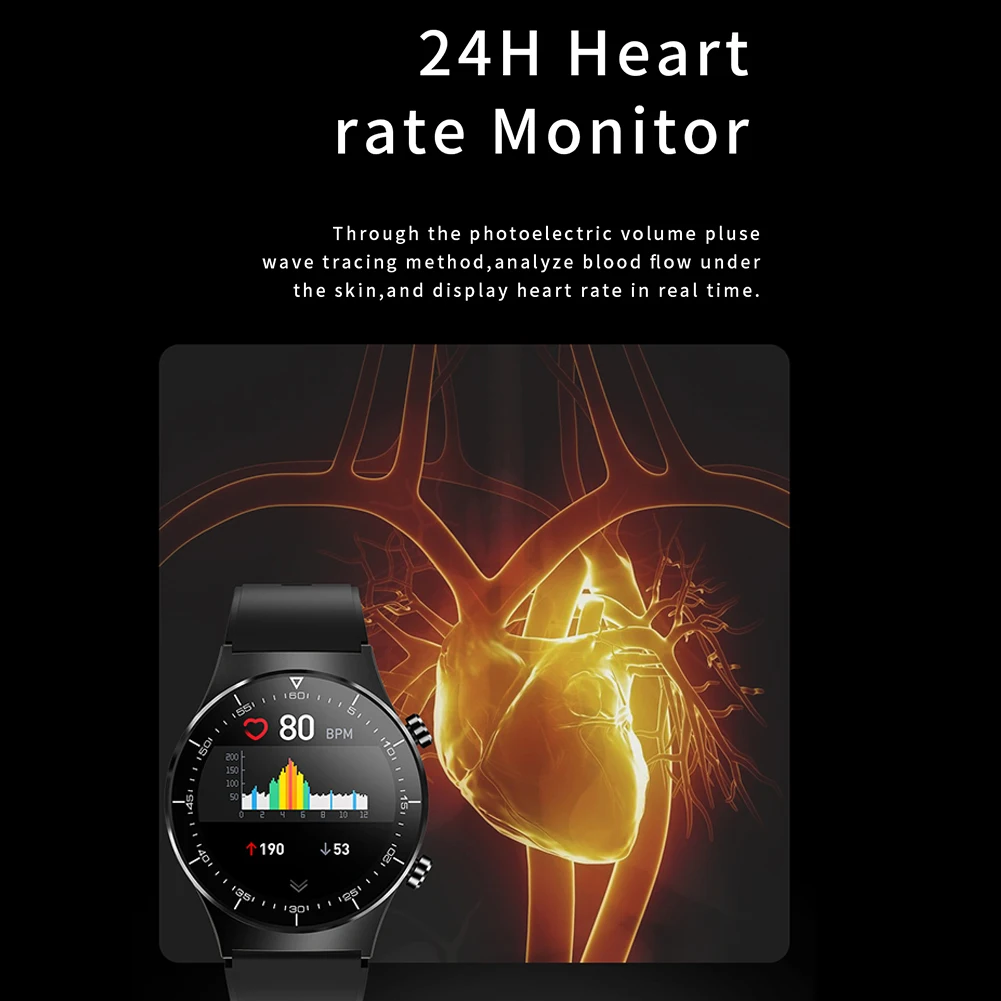 

G25 Smart Watch 1.28 Inch Ips Touch Screen Ip68 Waterproof Smart Watch With Heart Rate Monitor Pedometer For iPhone And Android