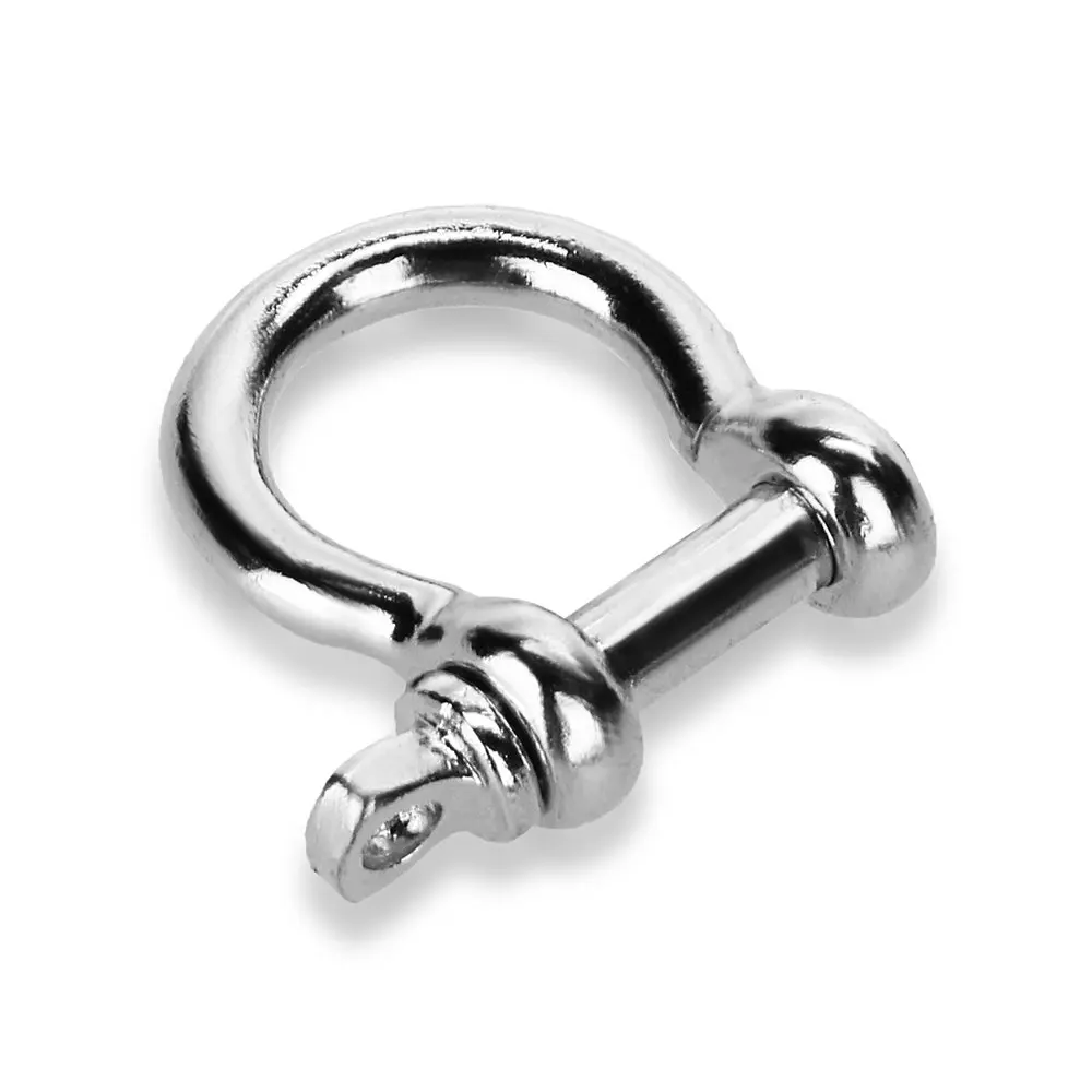 10 шт. круглая форма из нержавеющей стали Якорная Скоба наружная веревка Паракорд