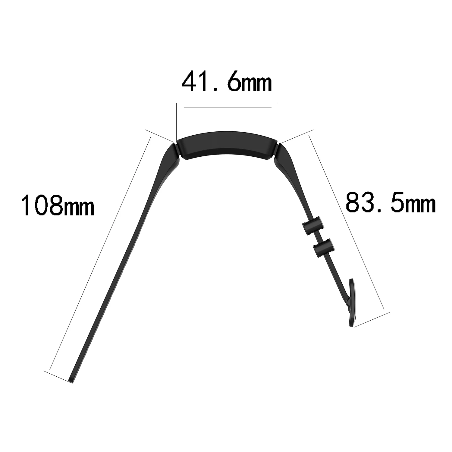 Резиновый ремешок для часов спортивный Браслет Fitbit Ace2/Inspire HR/ACE2 прочные