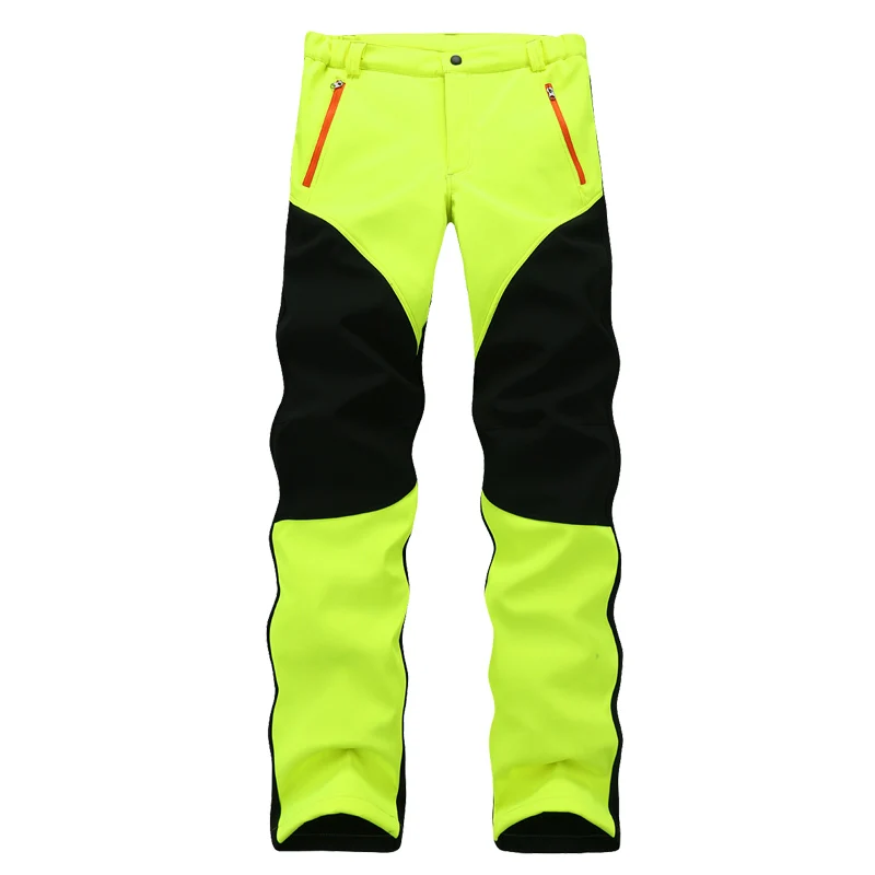 Мужские и женские зимние уличные водонепроницаемые флисовые брюки новинка