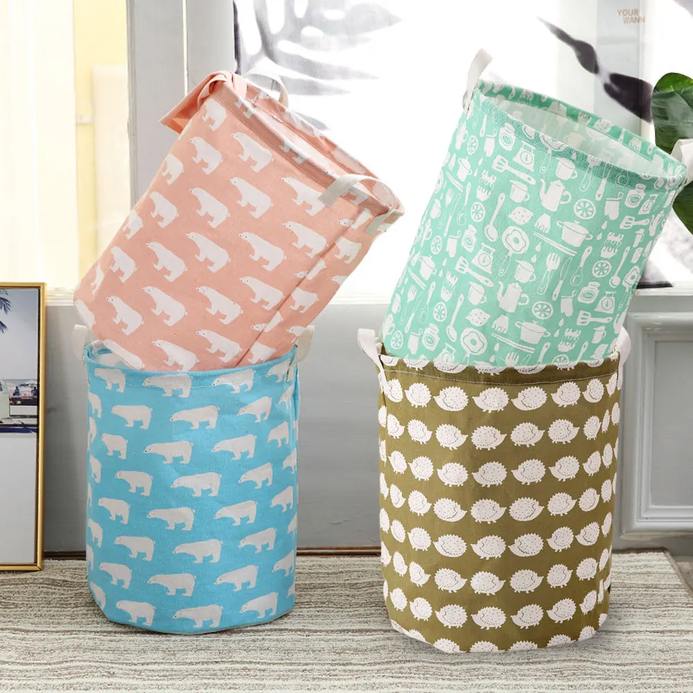 

Складная корзина для белья или игрушек