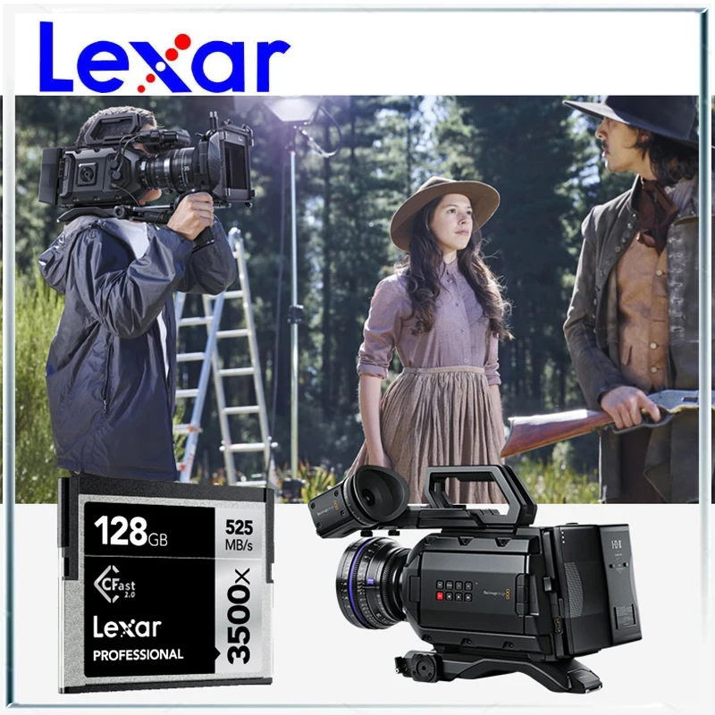 Карта памяти Lexar 128 ГБ cfast карты 64 Гб c быстрые 256 cartao de memoria 3500x512 Бесплатная доставка
