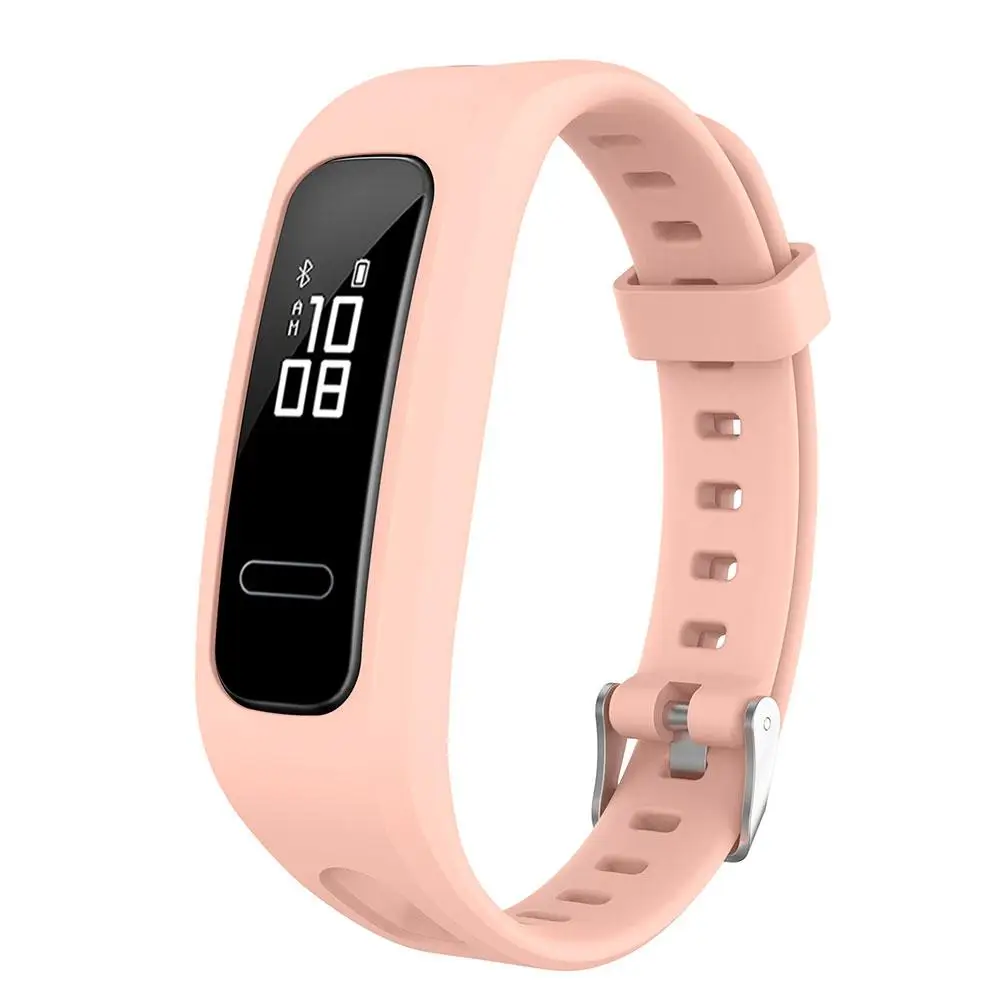 Силиконовые спортивные часы ремешок для huawei Band 3e 4e huawei Honor Band 4 версия для бега Смарт-часы браслет Наручные часы