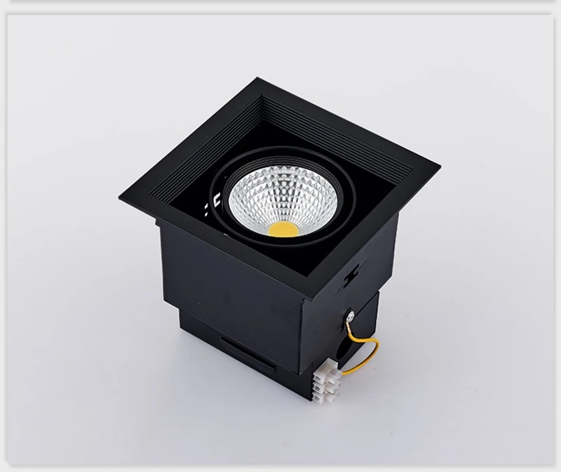 MR16 10W 20W 30W COB даунлайт с регулируемой яркостью теплый белый натуральный белый холодный белый утопленный светодиодный точечный потолочный светильник