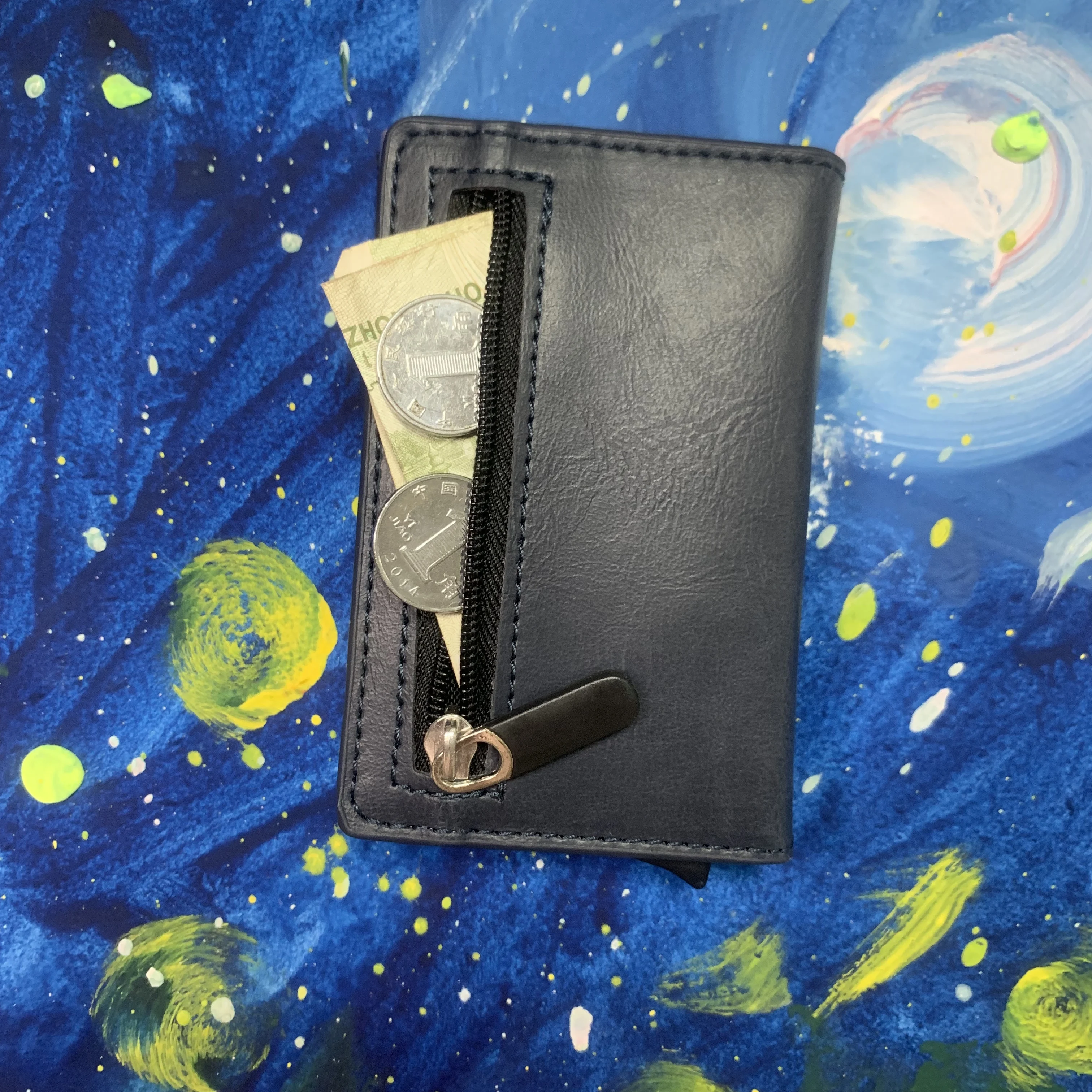 ZOVYVOL 2021 Новый Алюминий Коробка Чехол-портмоне с отделением для Карт RFID из