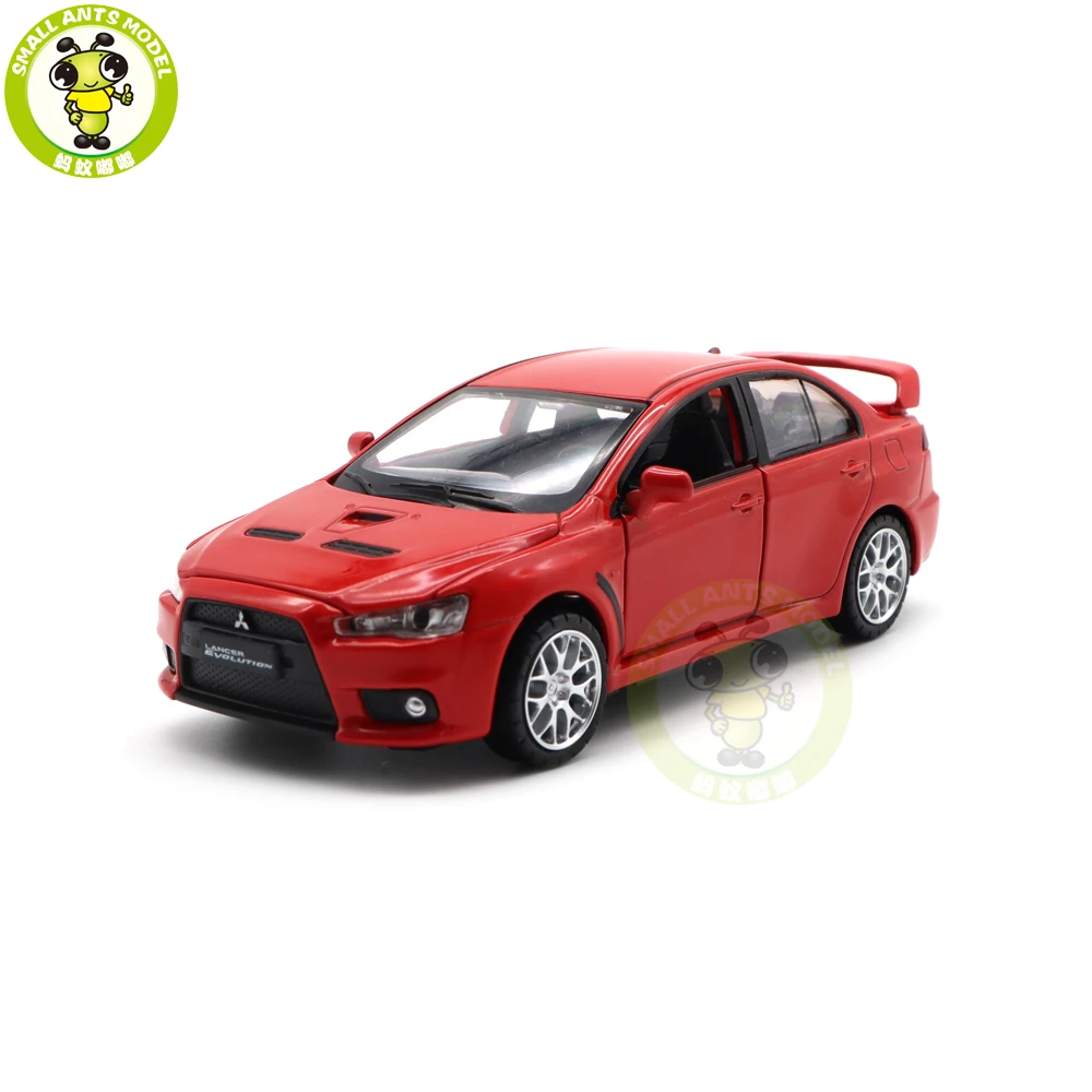 1/32 Lancer EVO 10 X LHD BBS CAIPO литая модель автомобиля игрушки для детей Подарки мальчиков