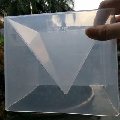 Силиконовая форма в виде супер пирамиды 1 шт. для поделок из смолы ювелирные