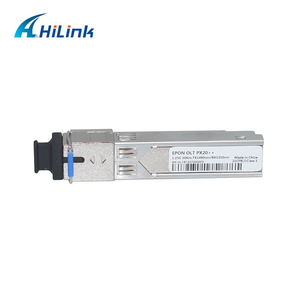Бесплатная доставка оптоволоконный коннектор EPON OLT PX20 + 2 4dB 1 25G Tx1490nm Rx1310nm 20KM SC 4
