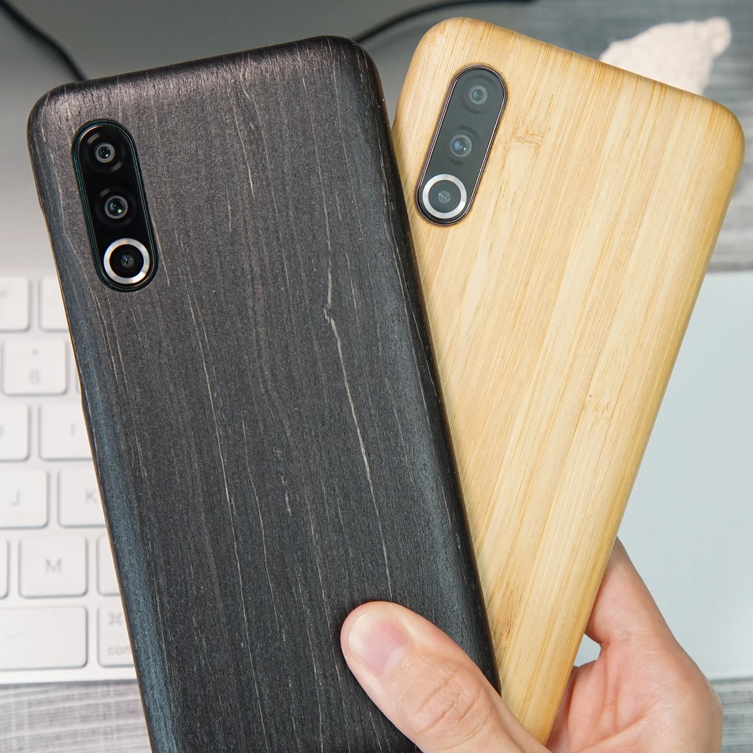 Чехол для телефона из натурального дерева для meizu 16s Pro 16XS чехол-накладка из черного ледяного дерева, гранатового дерева, грецкого ореха, розового дерева, бамбука