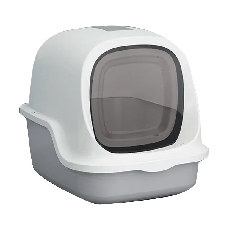 

Sifting Modern Cat Litter Box Toilet House Bathroom Cute Cat Litter Box Enclosure Pretty Arena Para Gato Pet Furniture BL50MBP