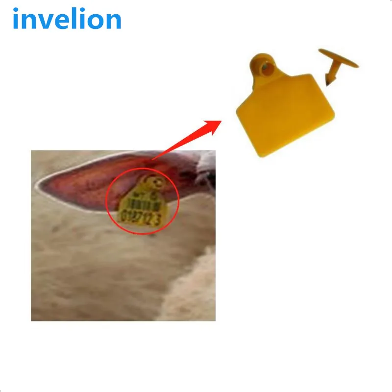 Высокочастотные Ушные бирки для свиней овец животных 865 МГц UHF RFID