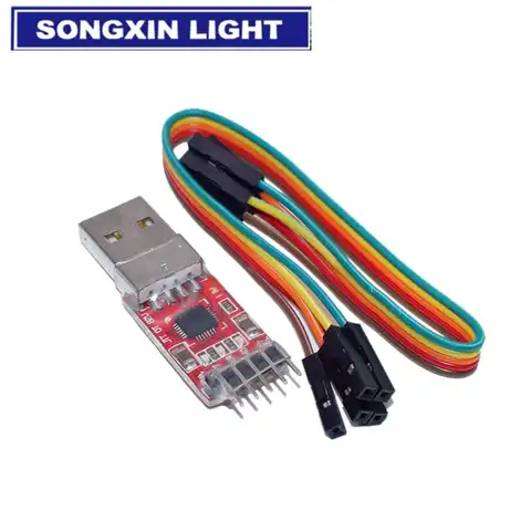 1 шт. CP2102 модуль USB к TTL Серийный UART STC кабель для загрузки PL2303 Super Brush line upgrade