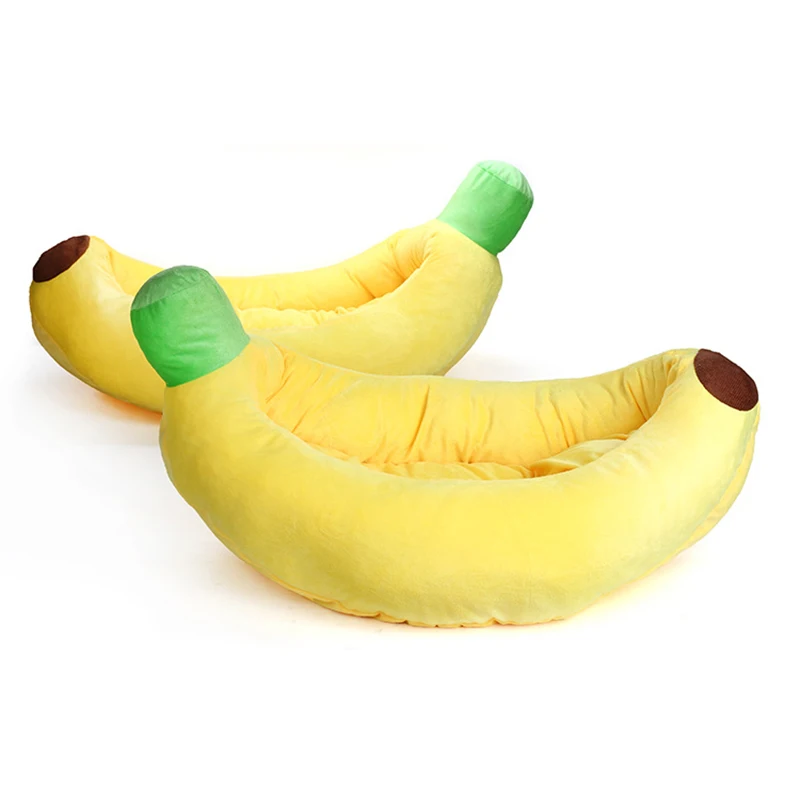 

Dog Bed Funny Banana Detachable House Cute Cozy Dog Mat Beds Warm Durable Portable Pet Basket Kennel Dog Cushion Dog Supplies