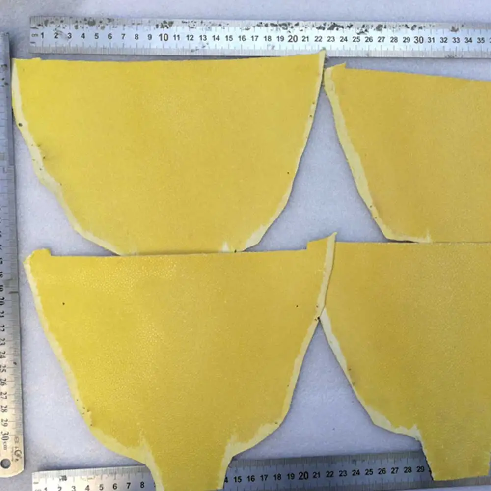 Высококачественная настоящая кожа ската натуральная ремесло сделай сам пояс нож