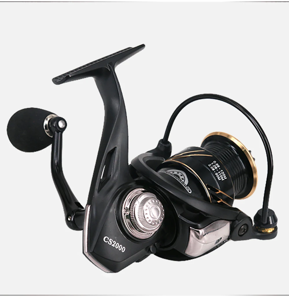 Спиннинговая Рыболовная катушка серии 2000-3000 металлическая максимальная