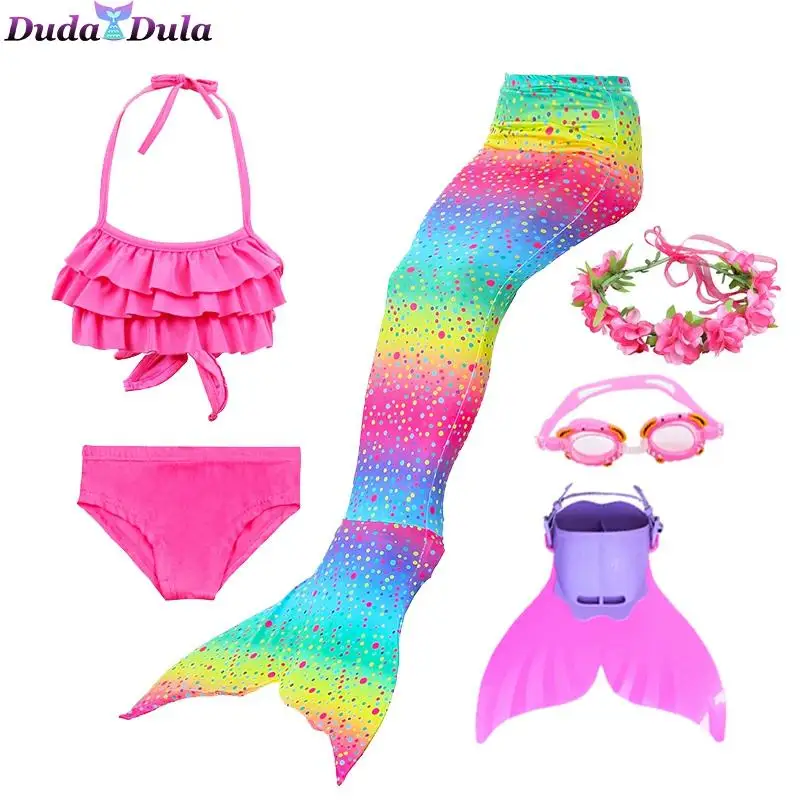 

Little Mermaid Tail Baby girl outfit Costume kids Cosplay anime Fancy dress Toddler girl bathing suit Kids Swimwear For Girls