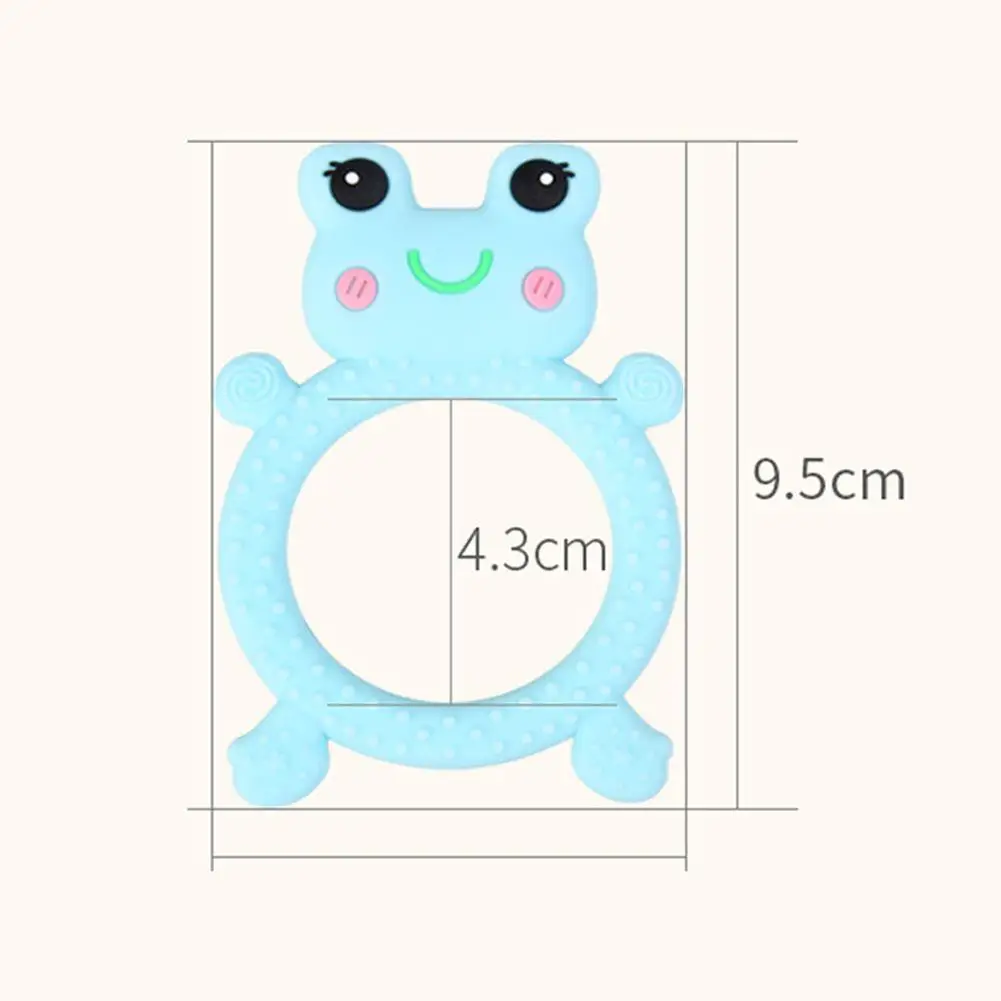 LeadingStar Cartoon Animal Dental Glue Grinding Stick Baby Food Grade Bite Toys | Игрушки и хобби