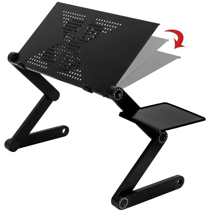 Портативный стол для ноутбука складной и регулируемый ноутбук Поддержка