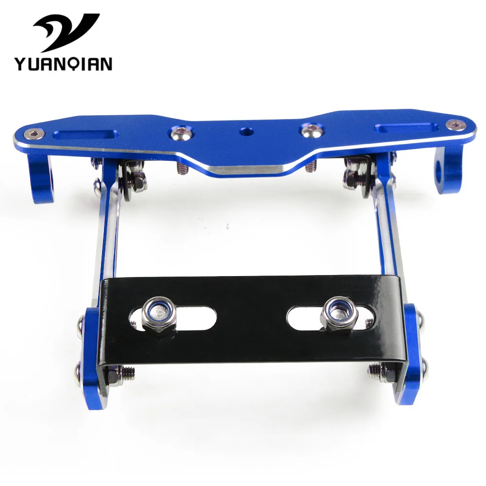 Универсальные мотоциклетные алюминиевые номерные знаки рамка держатель