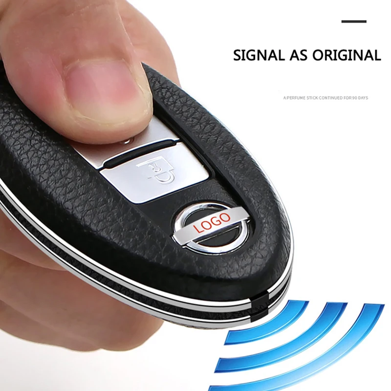 Чехол для автомобильного ключа с Цинковым Сплавом брелок Nissan X Trail 370Z Cube Micra Qashqai Juke