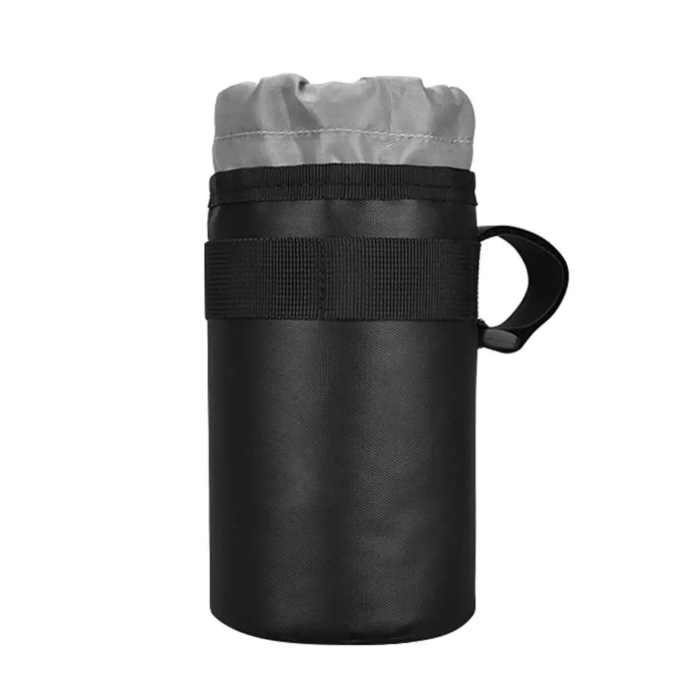 

Cycling Bike Bicycle Handlebar 500ml Insulated Water Bottle Drink Bag Cooler Pack Hydration Carrier Aluminum Foil Thermal Small