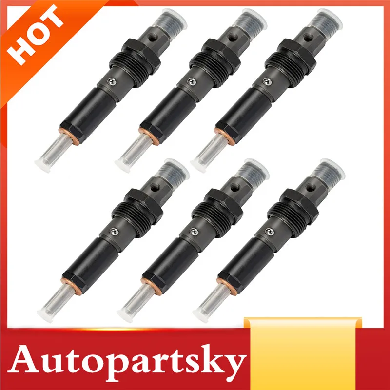 Форсунка топливного инжектора KDAL59P6 6 шт. для Cummins Dodge Ram 2500 3500 5.9L 6BT 12 Valve 3283562 0432133844 768