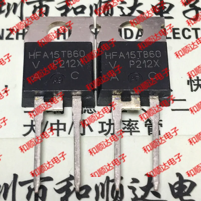 

10 шт./лот HFA15TB60 New Spot TO-220 Fast 600V 15A