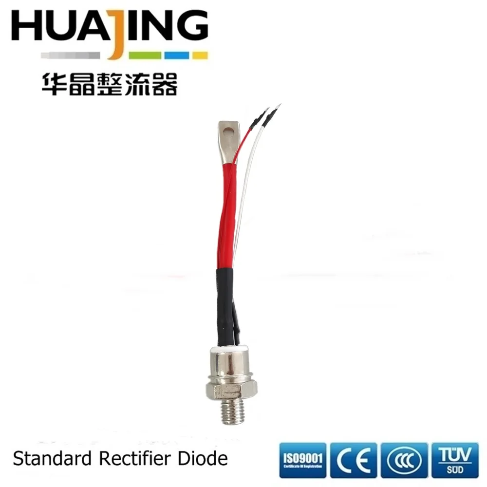 HUAJING KP 50A 100A 200A 300A фазовый смешной Тиристор выпрямительный диод керамический