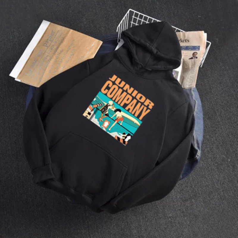 

New Mens Autumn And Winter Hoodie 90s Style Junior Company Printed Sweatshirts Retro HipHop Harajuku Streetwear men Pullover