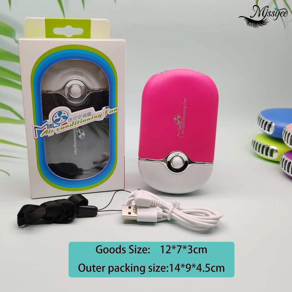 Портативный USB мини вентилятор для ресниц кондиционирования барабан воздуходувки клей быстросохнущий глаз