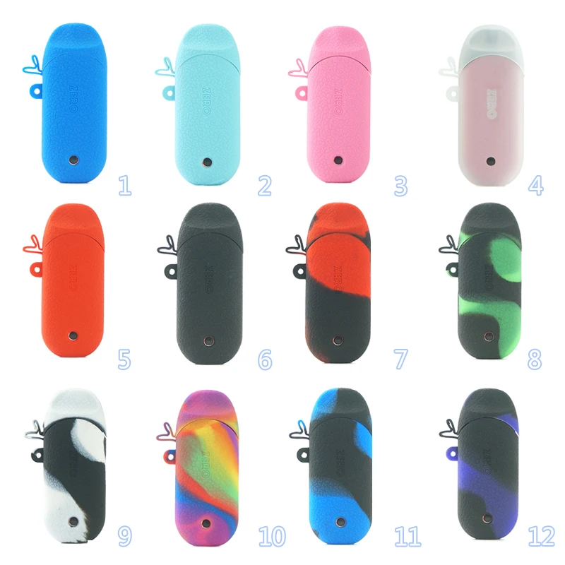 

20pcs Silicone case for Vaporesso Renova Zero Mod Vape kit texture skin rubber sleeve protective carrying cover fit renova zero