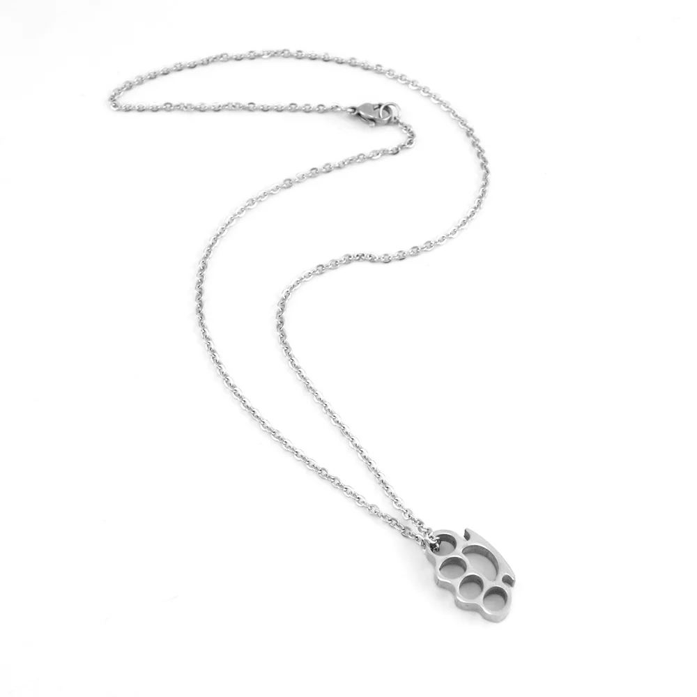 Женское Ожерелье из нержавеющей стали серебристый/золотой цвет кулон на