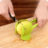 plastic potato slicer tomato cutter tool shreadders lemon cutting holder hand cooking tools kitchen gadgets kitchen accessories