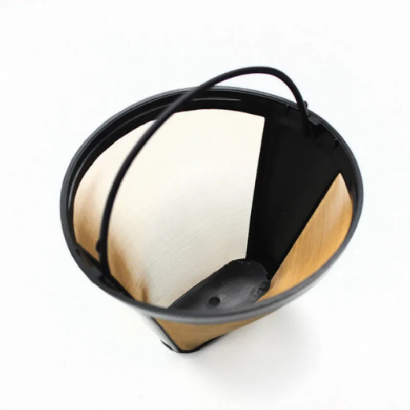 Многоразовая сменная Кофеварка #4 в виде конуса фильтр для кофемашины бумажные