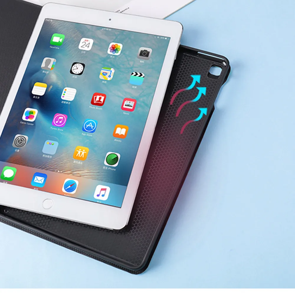 Умный тонкий кожаный чехол из ТПУ для нового iPad Air 3 2019 10 5 дюйма с держателем