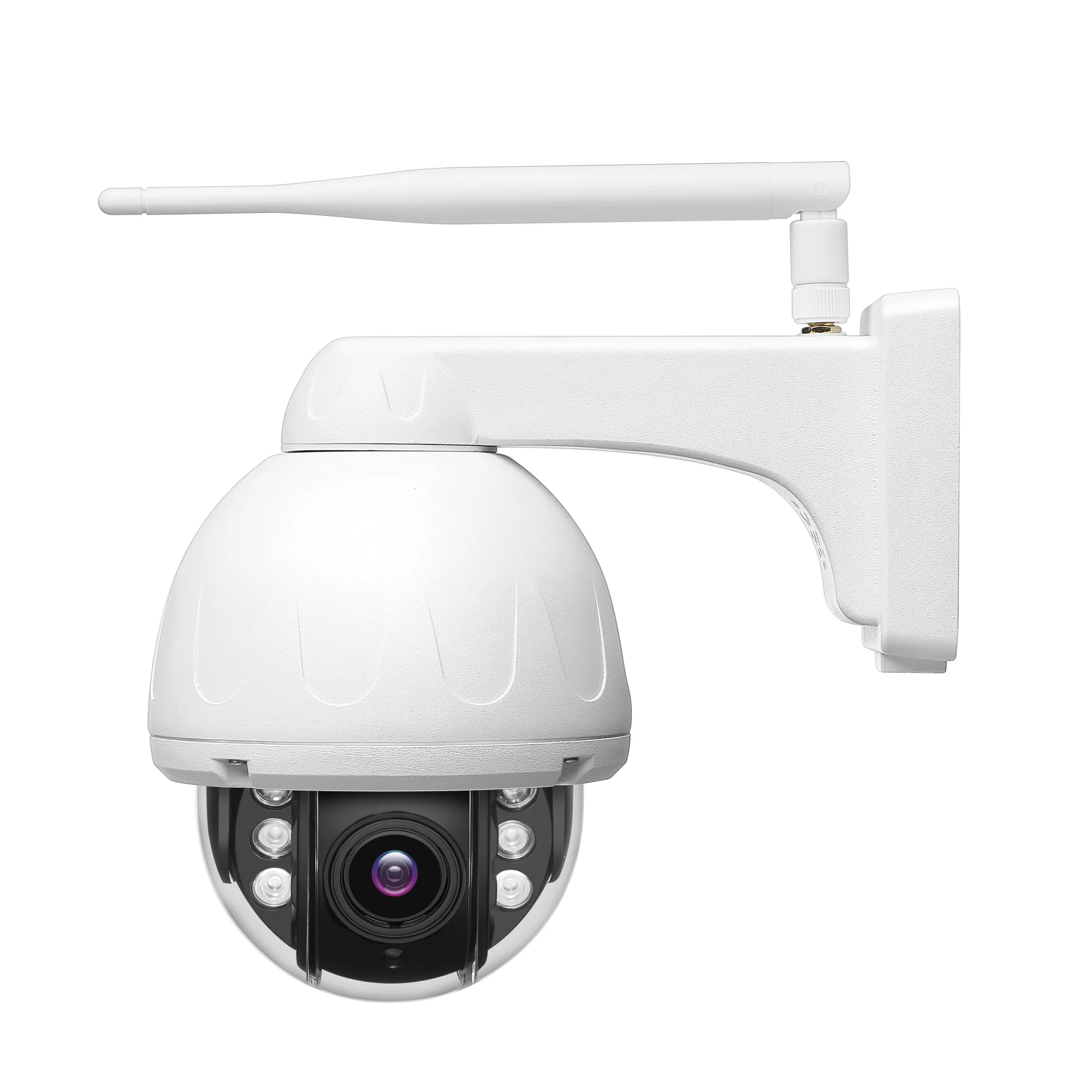 Беспроводная PTZ IP Wi-Fi металлическая уличная камера ONVIF с автоматическим слежением