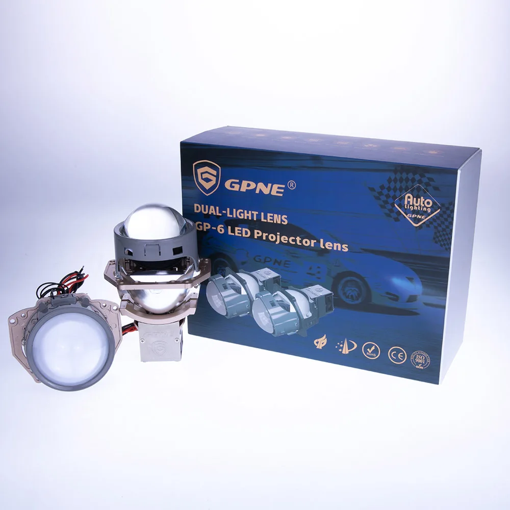 GPNE 3 0 дюймов GP 6 45W 55W 5500K 6500K головной светильник Биксеноновые светодиодный