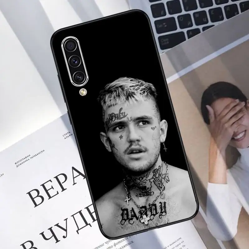 

Rapper Lil Peep Bo Peep Phone Case For Samsung Galaxy A 3 6 7 8 10 21 01 11 31 91 10S 20S 30S 50S PLUS