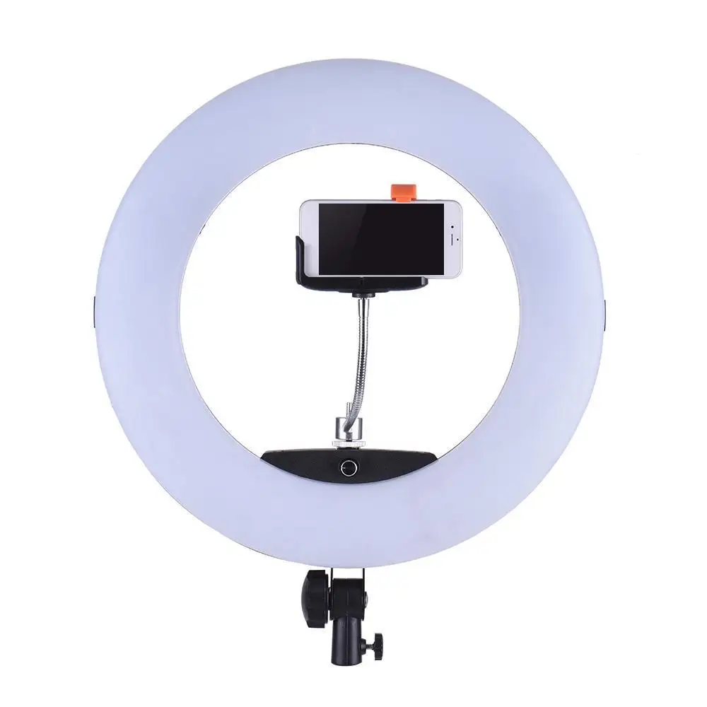 

Yidoblo FE-480II Studio Ring Light 480 LED Video Light Lamp LCD Photographic Lighting + Light standing (max extension 280cm)