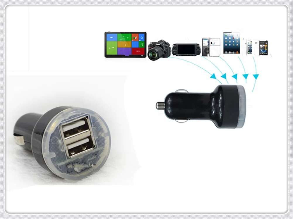 Автомобильное Универсальное зарядное устройство USB 12 В с GPS ДЛЯ Kia K2 K3 K5 k9 No3 Magentis