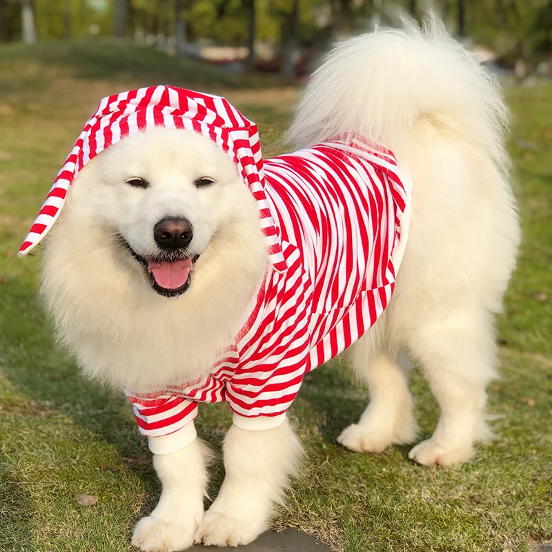 

Big Dog Clothes Summer Large Dog T-shirt Welsh Corgi Samoyed Husky Golden Retriever Border Collie Dog Clothing Vest Pet Outfit