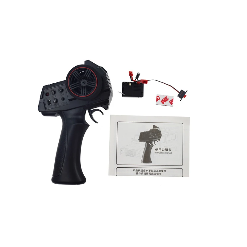 

NEW Multifunction RC Car Headlight LED Lights Upgrade KIT AX7S 2.4G 3H Transmitter with Controller Board For WPL 1/10 D12 Part
