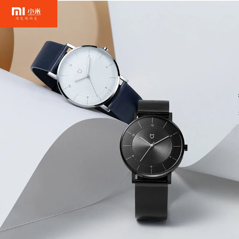 100% Оригинальные кварцевые часы Xiaomi Mijia Классическое Издание импортный