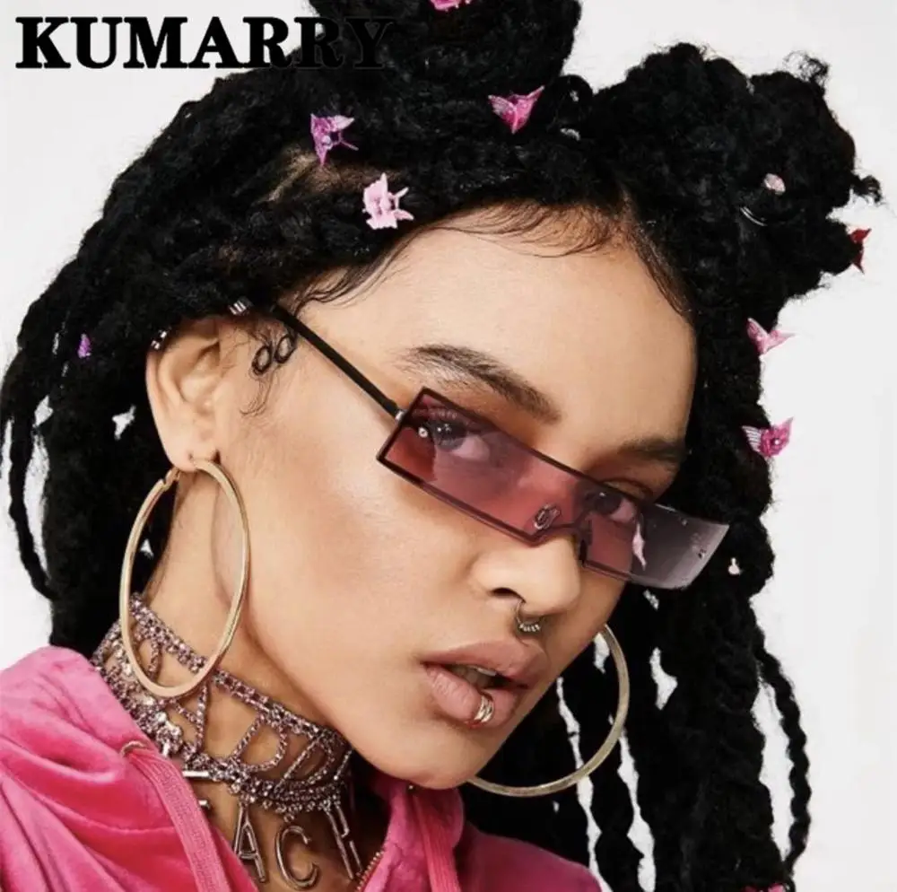 KUMARRY новые модные солнцезащитные очки в металлической оправе для мужчин/женщин