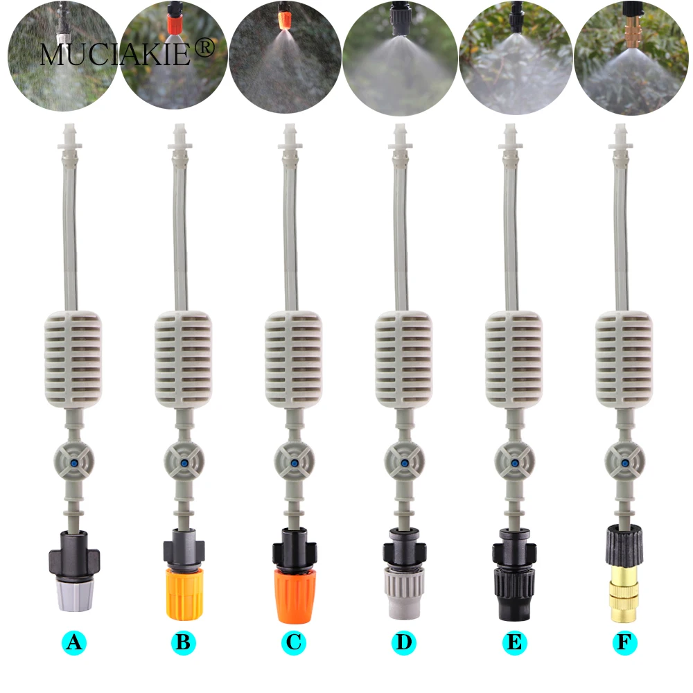 

MUCIAKIE 1 комплект оросительный подвесной противокапельный распылитель с одним отверстием комплект с прозрачным мягким шлангом 4/7 мм системой...