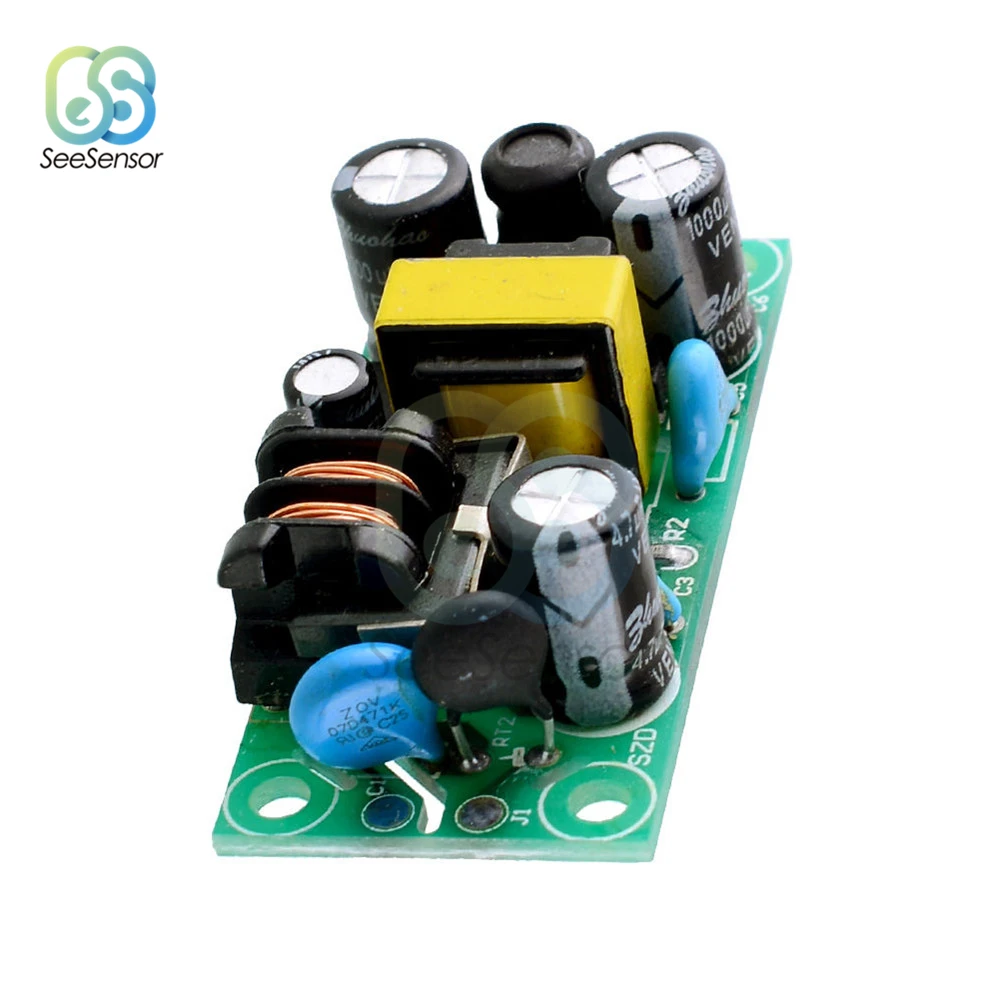 AC DC 5V 600mA 1000mA 1A 1.5A 12V 500mA прецизионный понижающий преобразователь 220V до