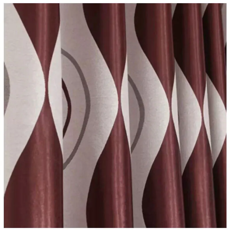 

Eight Curtains for Living dining Room Bedroom Characters Gourd Flower Jacquard Thickened Shade Blackout Curtains