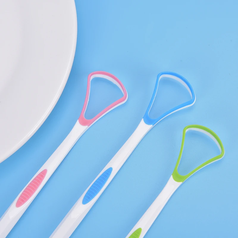 

1pc Tongue Cleaner Brush Scraper Reusable Tongue Scraper For Oral Care Oral Hygiene Odor Scraper Scraping Oral Cleaning Tools